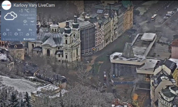 Image d'aperçu de la webcam Karlovy Vary