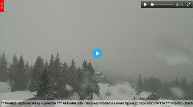 Preview webcam image Praděd - Ovčárna