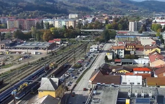 Immagine di anteprima della webcam Vsetín - street Nadrazni