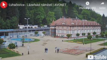 Immagine di anteprima della webcam Luhačovice