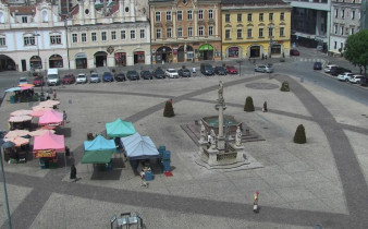 Náhledový obrázek webkamery Kolín - náměstí
