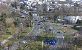 Immagine di anteprima della webcam Hradec Králové - junction U soutoku