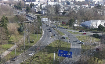 Náhledový obrázek webkamery Hradec Králové - křižovatka u soutoku