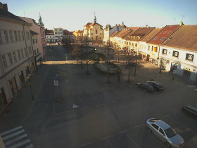 Náhledový obrázek webkamery Benešov - Masarykovo náměstí
