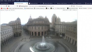 Náhledový obrázek webkamery Janov- náměstí Piazza de Ferrari