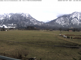 Preview webcam image Schwangau - Neuschwanstein and Hohenschwangau