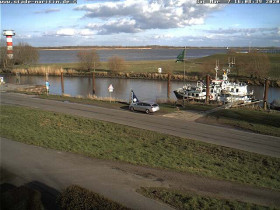 Preview webcam image Stadersand - Elbe