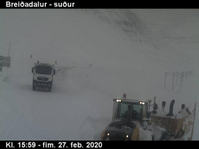 Immagine di anteprima della webcam Breiðadalur - route 60