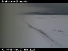 Náhledový obrázek webkamery Brekknaheiði - Route 85 - sever