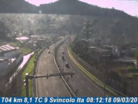 Image d'aperçu de la webcam Agnano - Traffic T04 km 008,1