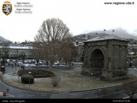 Preview webcam image Aosta - Arco d'Augusto