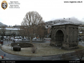 Náhledový obrázek webkamery Aosta - Arco d'Augusto