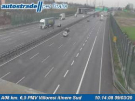 Immagine di anteprima della webcam Arese - Traffic A08 - KM 7,0