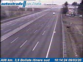 Immagine di anteprima della webcam Arese - Traffic A08 - KM 3,9