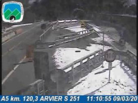 Immagine di anteprima della webcam Avise - Traffic A5 - KM 120,3