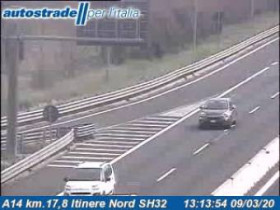 Preview webcam image Bologna - A14 - KM 17,8