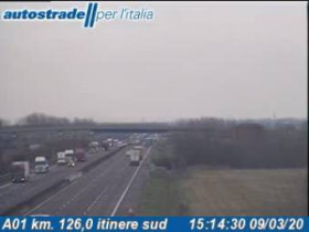 Immagine di anteprima della webcam Campegine - A01 - KM 126,0