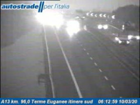 Webcam-Vorschaubild Carrara San Giorgio - A13 - KM 96,0