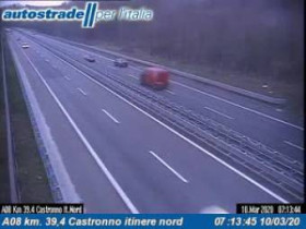 Webcam-Vorschaubild Castronno - A08 - KM 39,4