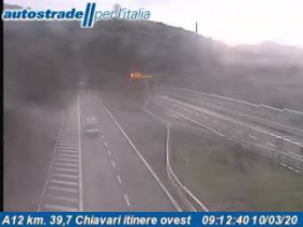 Image d'aperçu de la webcam Chiavari - A12 - KM 39,7