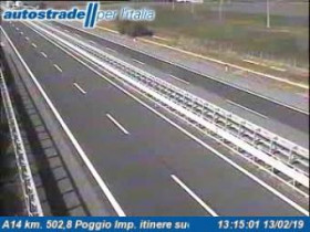 Webcam-Vorschaubild Lesina - A14 - KM 502,8