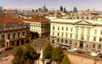 Náhledový obrázek webkamery Miláno - Piazza Della Scala