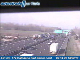 Webcam-Vorschaubild Modena - A01 - KM 172,0