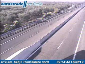 Webcam-Vorschaubild Molfetta - A14 - KM 648,2