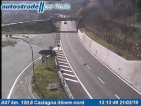 Image d'aperçu de la webcam Pedemonte - Traffic A07 - KM 120,8