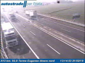 Webcam-Vorschaubild Pernumia - A13 - KM 92,8