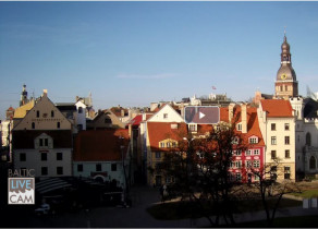 Náhledový obrázek webkamery Riga - Līvu náměstí
