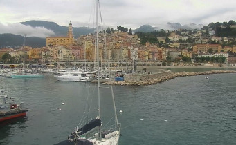 Preview webcam image Menton - port