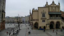 Immagine di anteprima della webcam Cracovia - Piazza Rynek Główny