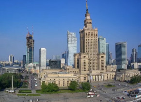 Webkamera előnézeti kép Warsaw - square Defilad