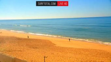 Preview webcam image Faro - beach