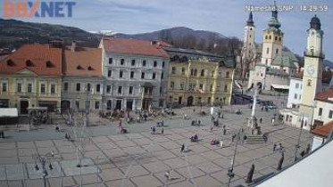 Immagine di anteprima della webcam Banská Bystrica