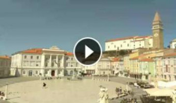 Immagine di anteprima della webcam Piran - Tartini Square