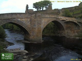 Image d'aperçu de la webcam Barnard Castle - River Tees