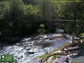 Image d'aperçu de la webcam Drewsteignton - Fingle Bridge