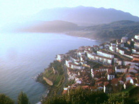 Webkamera előnézeti kép Lastres - Mirador de San Roque