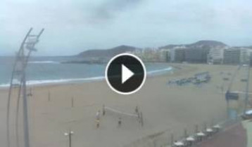 Immagine di anteprima della webcam Las Palmas - Spiaggia Grande