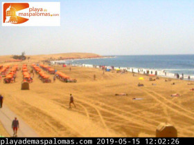 Immagine di anteprima della webcam Maspalomas - spiaggia