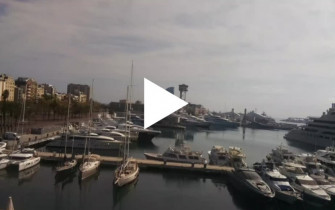 Immagine di anteprima della webcam Barcellona - Porto di Vell