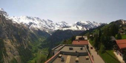 Immagine di anteprima della webcam Mürren - Hotel Edelweiss