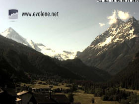 Immagine di anteprima della webcam Evolène - Dent-Blanche