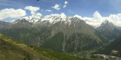 Preview webcam image Saas-Fee - Hannig