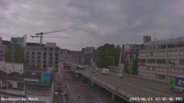 Immagine di anteprima della webcam Curych - Hardbrücke