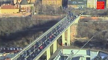 Image d'aperçu de la webcam Prague - Nusle Bridge