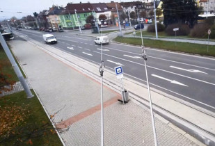 Preview webcam image Plzeň - square Milady Horákové