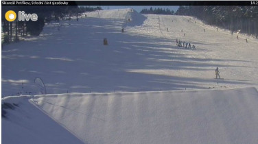 Immagine di anteprima della webcam Ski Petříkov - Ostružná